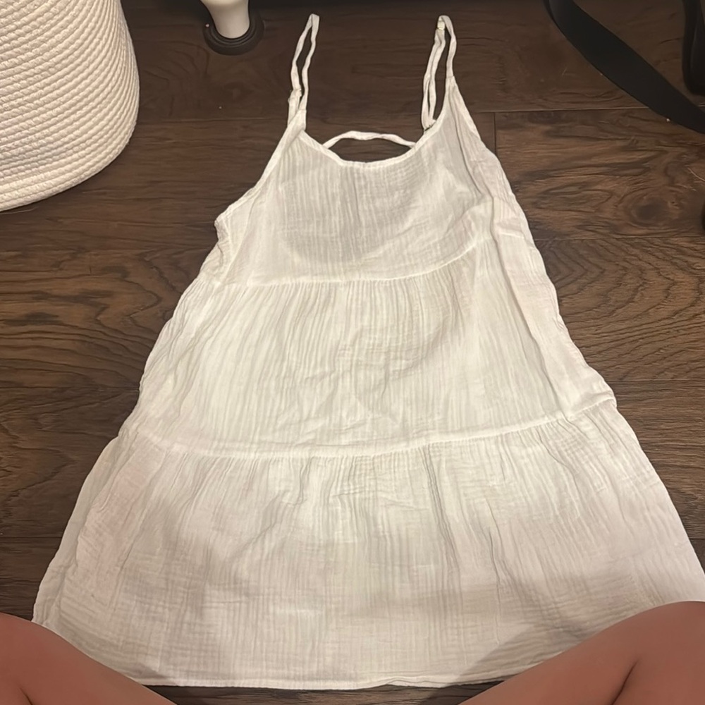 Wild Fable White Swim Coverup